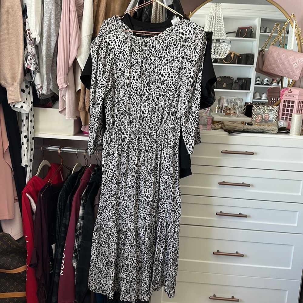 A new day leopard dress brand new